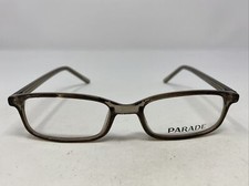 Parade 1503 SMOKE 48-18-140 Dark Gray Plastic Full Rim Eyeglasses Frame NQ67
