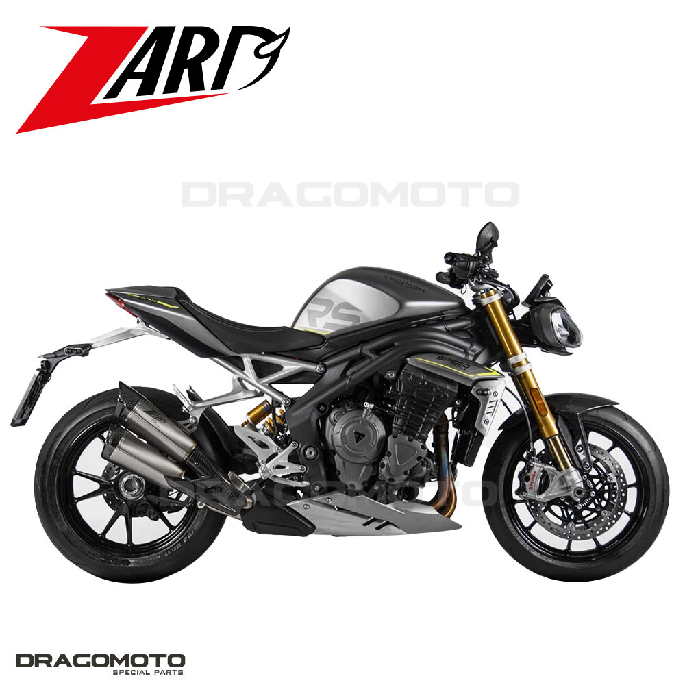 SP-120 （TRIO） SPARK Triumph Street Triple Full Street Titanium Exhaust