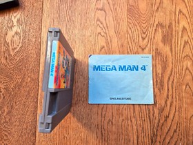 Mega Man 4 f&uuml;r Nintendo NES mit OVP und Anleitung CIB