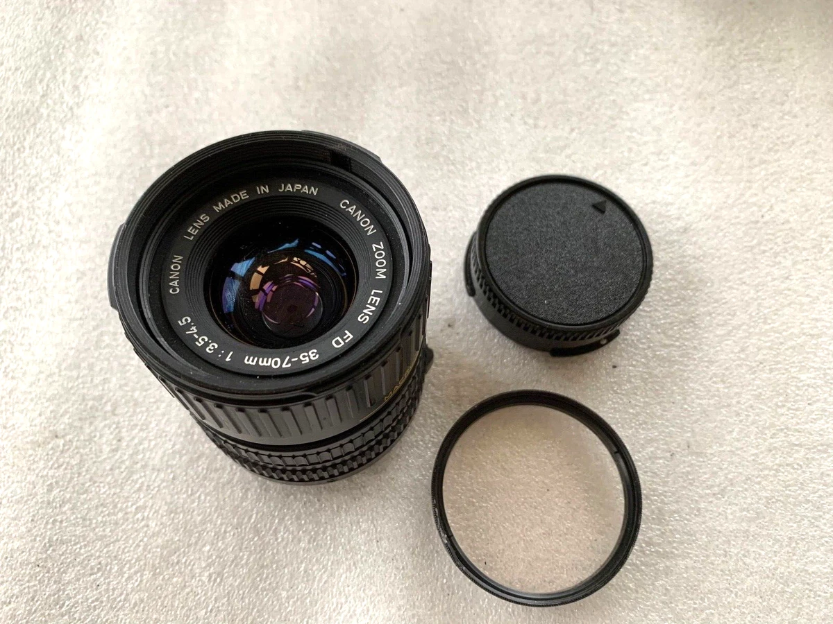 Canon FD 35-70mm Focal Camera Lenses for sale | eBay
