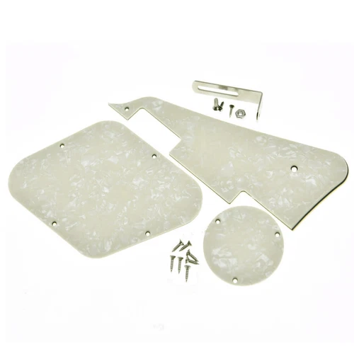 Guitar Pickguard Back Plate Switch Plate w/ Steel Bracket for USA Gibson LesPaul