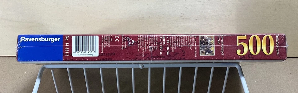 Ravensburger Lord of the Rings Jigsaw Puzzle 500 Pieces The Two Towers Vintage - Image 3 of 4