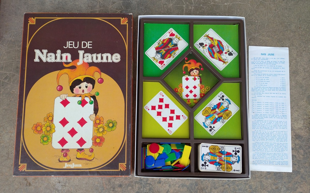 Jeu De Nain Jaune Ancien En Bois - France, Très Bon état