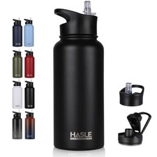 32 oz Insulated Water Bottle Stainless Steel Double Walled Vacuum Sports Wate...