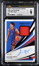 2020-21 Panini Immaculate Collection Rookie Patch Autographs - Killian Hayes