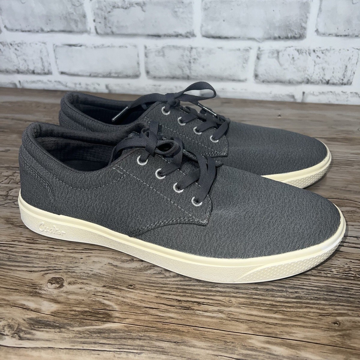 Travis Mathew Cuater The Wild Card Spikeless Golf Shoes Size 8.5 Grey 4MR217 Travis Mathew Cuater The Wild Card Spikeless Golf Shoes  main image 4