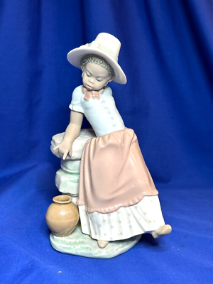 Lladro Spanish Porcelain #5158 A Step In Time Black Legacy