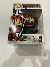 Funko Pop: Marvel- Carnage #367 *Damaged*