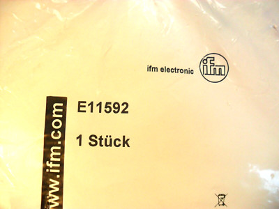 E11592 | IFM Electronic Connection Cable Factory Sealed  USA SELLER