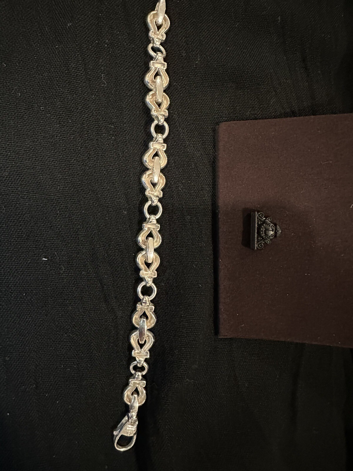 Vintage Lagos Bracelet Sterling 925 Silver Embelished Bracelet eBay