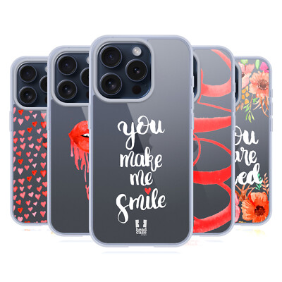 HEAD CASE DESIGNS LOVE FEST SOFT GEL HANDYHÜLLE FÜR APPLE iPHONE HANDYS