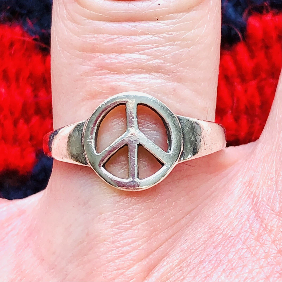 Sterling silver shop hippie rings
