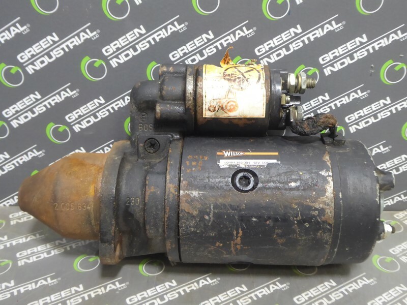 USED Bosch 0 001 369 005 Starter 12V