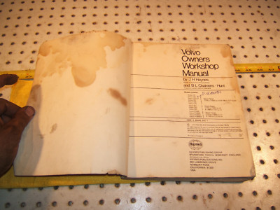 Volvo 120-130 1800 1961-73 Haynes VINTAGE owners workshop 1 Manual