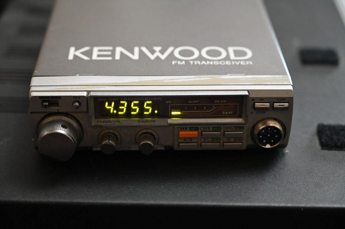 Vintage Kenwood TM-201A 2 Meter FM Transceiver with Original