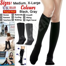 Travel Flight Miracle Socks Unisex Compression Fatigue DVT Support Anti Swelling