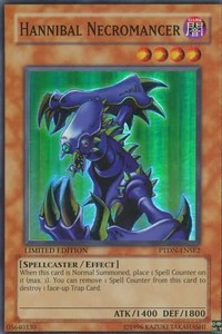 Hannibal Necromancer - PTDN-ENSE2 - Super Rare - Limited Edition x3 - Lightly Pl