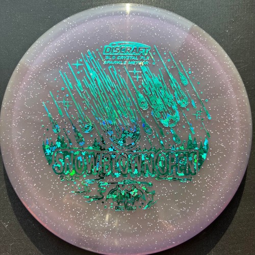 New PURPLE Discraft GLO Cryztal FLX Sparkle Meteor * Glows * Pick Stamp - Picture 15 of 16