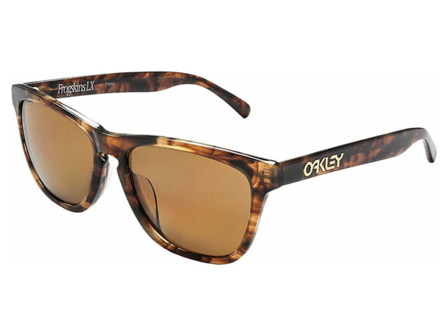 oakley frogskins brown