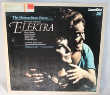 Laserdisc i  Strauss  Elektra  The Metropolitan Opera  Pioneer Artist