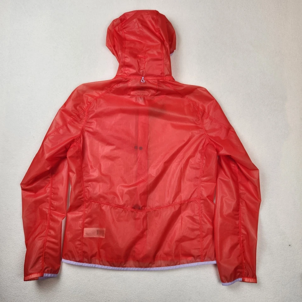 Chaqueta Brooks All Altitude Mujer Pequeña Viento Lluvia Ligera Correr Trail Foto 3 de 4