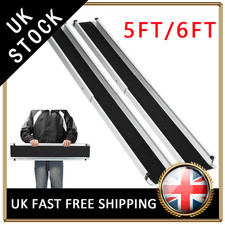 2Pcs 6ft / 5ft Long Telescopic Ramps - Longer Lip For Loading Over Car Bumpers