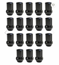 Gorilla Automotive Black 14mm x 1.50 Lug Nuts and Wheel Lock kit for Wrangler JL