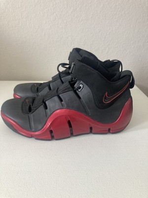 Size 14 - Nike Zoom LeBron 4 Black Crimson 314647-002