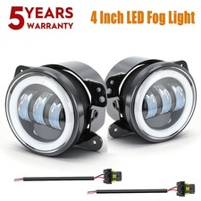 4 Inch Led Drivning Fog Lights For Jeep Wrangler Jl Jt Jk Rubicon 2007-2024