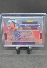 2008 Razor Signature Series Metal - Autographs Brett Lawrie #AU-BRL (AU, RC)