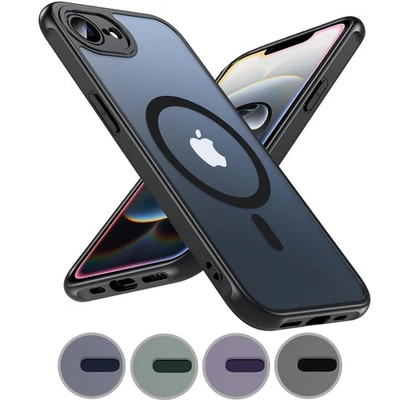 Magnet-Hülle für iPhone 17e / 16e Hülle kompatibel mit Magsafe Handyhülle Schutz - Bild 1 von 4