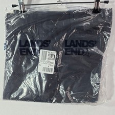 NWT Lands' End Womens True Navy Straight Leg Chino Pants Size 8