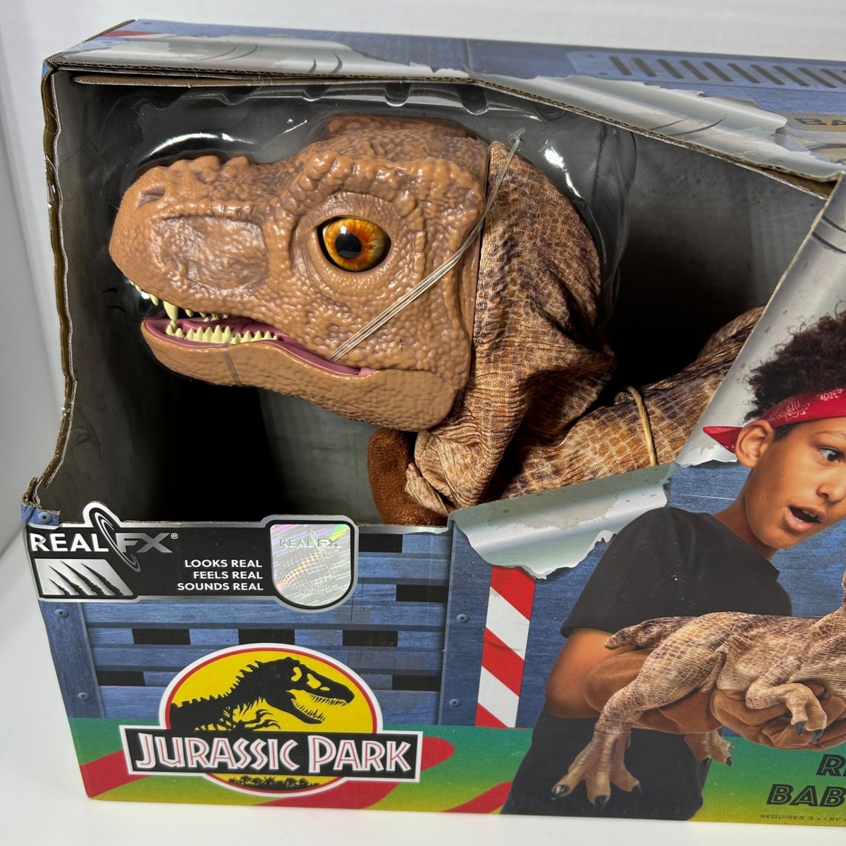 Jurassic Park Baby T-Rex Real FX Ultra Realistic Animatronic