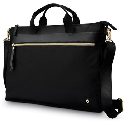 Samsonite Mobile Solution Essential Slim Brief with 14.1'' Laptop Pocket, Black