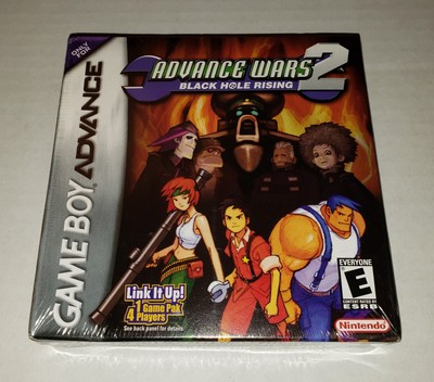 ADVANCE WARS 2 Black Hole Rising Nintendo Game Boy Advance GBA SP DS Lite Micro
