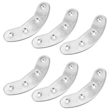 3 Pairs Heel Plate Replacement Metal Shoes Protector Savers Tips