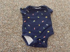 Carter's Boys Blue Bug Patterned Bodysuit 3M