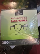 200 Wipes Eyeglass Glasses Cleaning Lens Pre-...