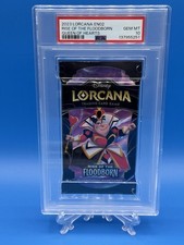 PSA 10 - 2023 Disney Lorcana Rise of the Floodborn Queen of Hearts Art Foil Pack