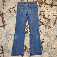 Vintage Levi's 517 Orange Tab Bootcut Jeans Size 34x35 1995 Western