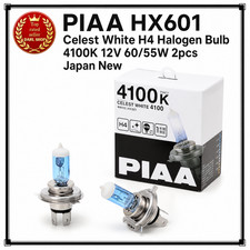 PIAA HX601 Celest White H4 Halogen Bulb 4100K 12V 60/55W 2pcs Japan New