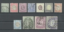 1903-04 East Africa And Uganda Protectorates - Stanley Gibbons No. 1-11 - Edward