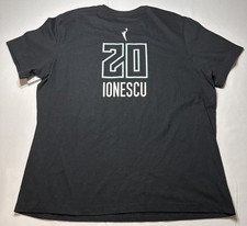 New York Liberty Sabrina Ionescu Nike Shirt Mens 2XL XXL Equality WNBA Black NWT