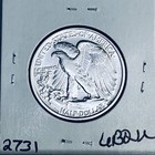 1943 LIBERTY WALKING SILVER HALF DOLLAR HI GRADE U.S. MINT RARE COIN 2731 — photo 2