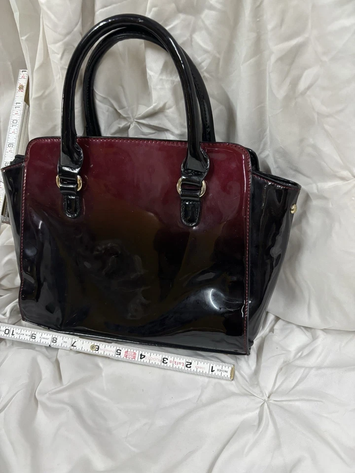 NUEVO BOLSO CLUTCH DAVID JONES CUERO VEGANO NEGRO ENVÍO GRATUITO Foto 3 de 4