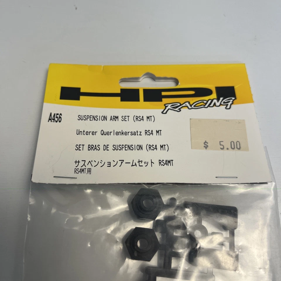 HPI A456 Racing Suspension Arm Set RS4 MT NOS - Image 2 of 4