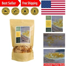 De-Waxed Super Blonde Shellac Flakes 1 lb for Exquisite Wood Finishing