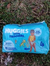 Huggies Little Swimmers Disposable Swim Pants Sz 4: 24-34 Lbs; 11ct