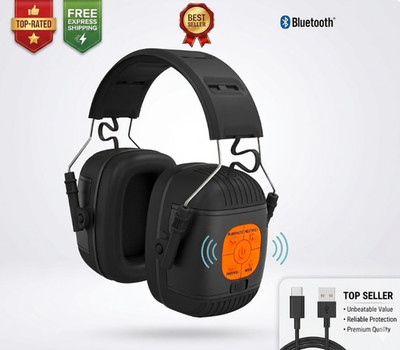 Noise Cancelling Bluetooth Headphones, Sound Guard Ear Muffs