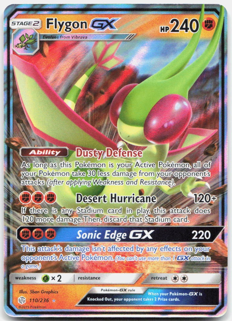 Flygon GX SM12 110/236 Holo